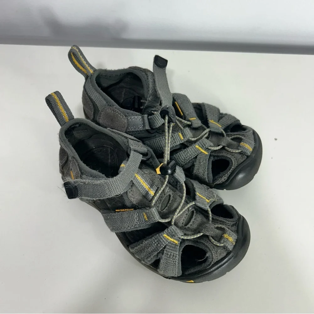 Keen Gray and Yellow Outdoor Sandals
